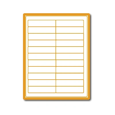 35 00191 - Print Etiketa A4, 90 mm x 25 mm, 22 etikiet na hárku - Balenie 100 ks