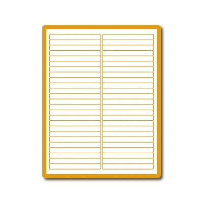 35 00138 – Print Etiketa A4, 97 mm x 11 mm, 50 etikiet na hárku – Balenie 100 ks