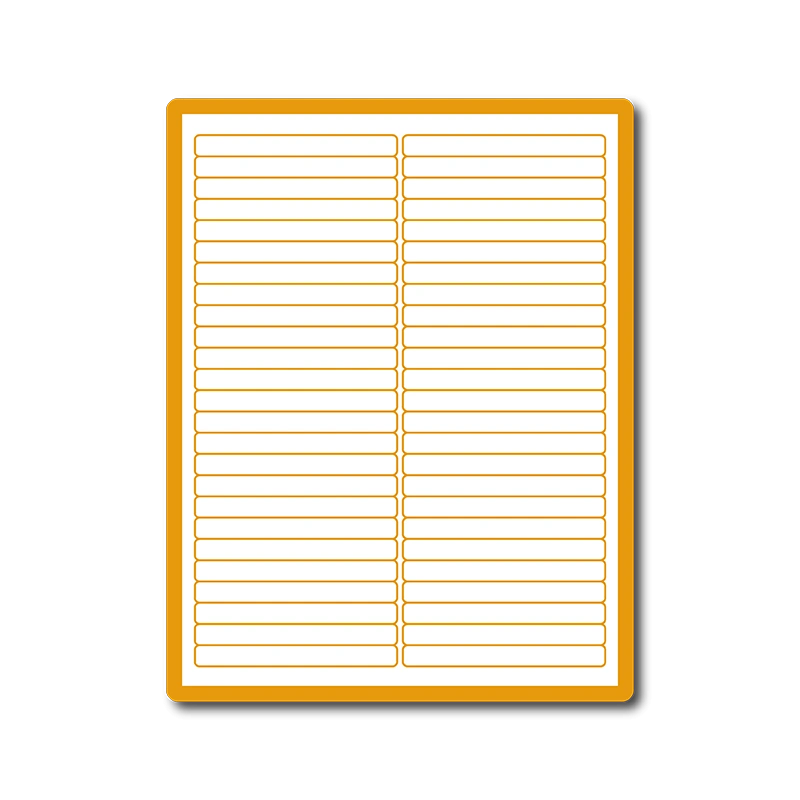 35 00028 - Print Etiketa A4, 98 mm x 25,4 mm, 20 etikiet na hárku - Balenie 100 ks