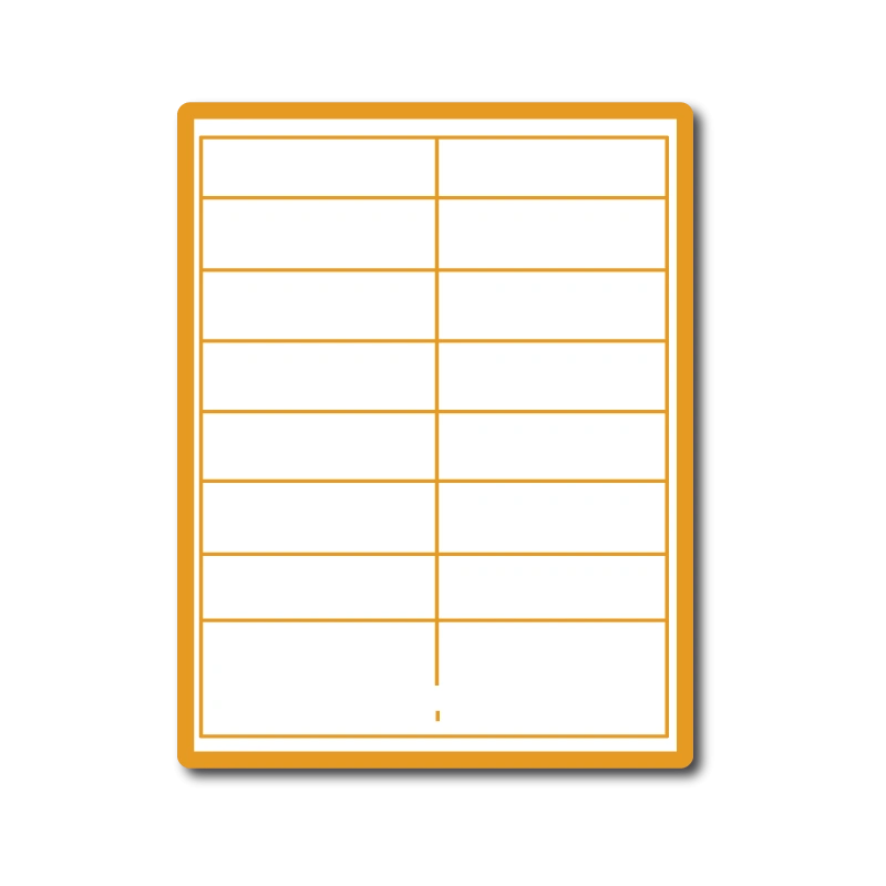 35 00265 - Print Etiketa A4, 99,1 mm x 33,9 mm, 16 etikiet na hárku, Odlepiteľné lepidlo - Balenie 100 ks