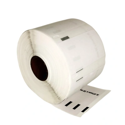 32 00727 - Kompatibilný DYMO Label 11354 ( 32 mm x 57 mm ) - Samolepiaci štítok, papier, Perforácia