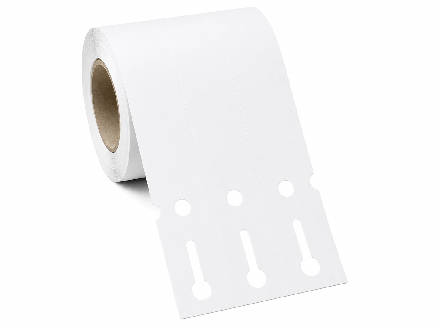 32 01294 – Etiketa záhradnícka 33 mm x 163 mm, 3 – Produkcia, Polypropylén, Biela, Dutinka 40 mm, 1000 ks/kotúč