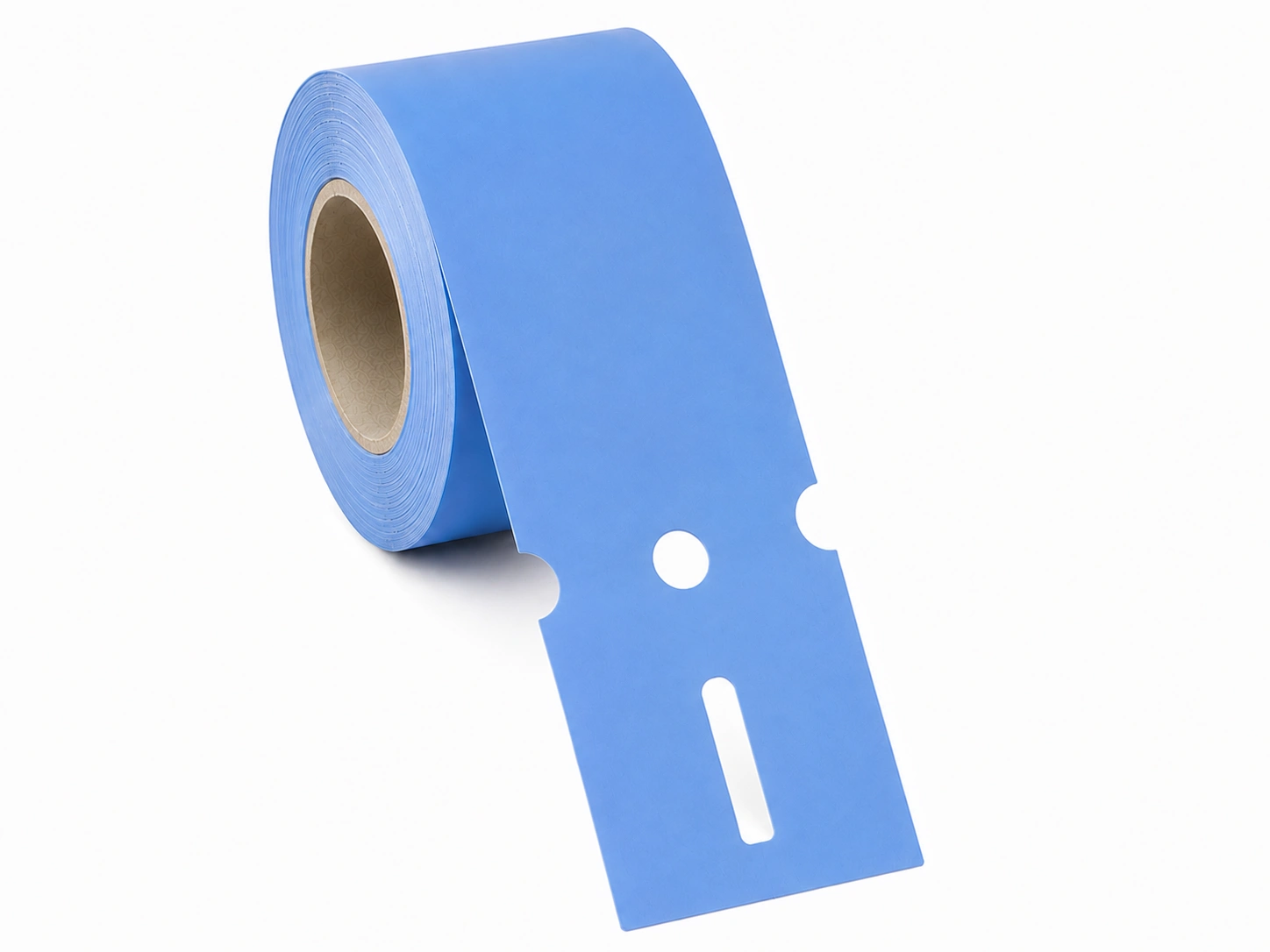 32 01305 – Etiketa záhradnícka 163,5 mm x 100 mm, Polypropylén, Biela, Dutinka 40 mm, 1000 ks/kotúč