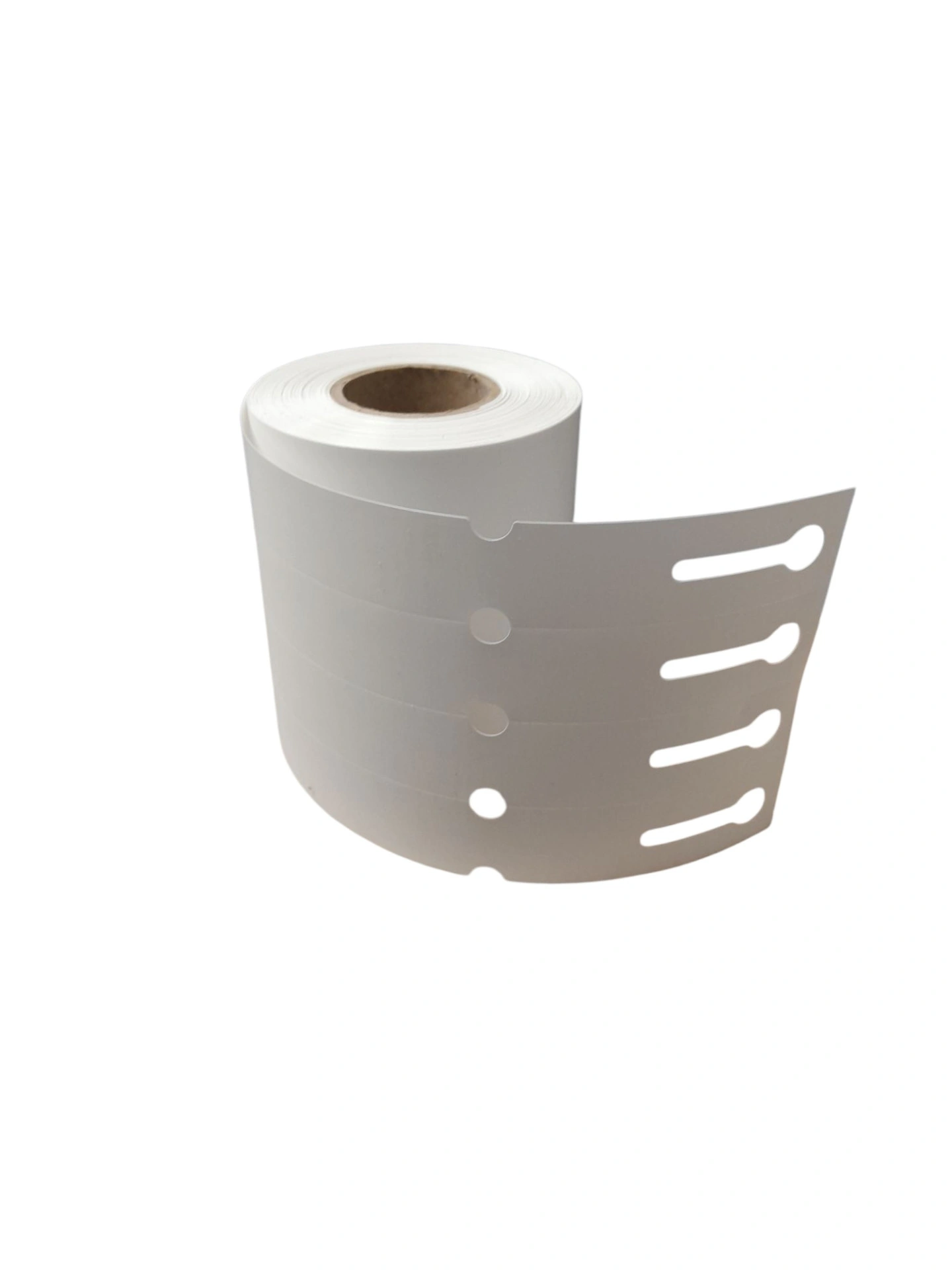 32 01288 – Etiketa záhradnícka 25 mm x 200 mm, 4 – Produkcia, Polypropylén, Biela, Dutinka 40 mm, 1000 ks/kotúč